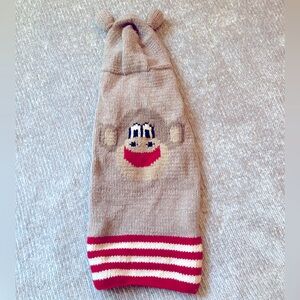 Paul Frank Gray and Red Dog Sweater